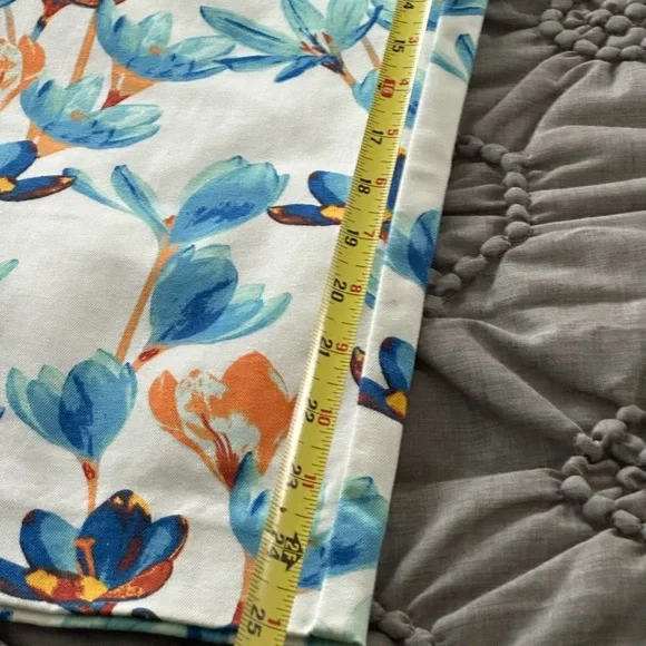 Lands’ End, pants NWOT mid rise straight leg size 12P 🧡💙 - Picture 9 of 11